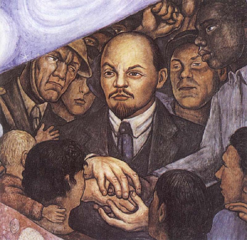 Diego Rivera Man universe,manipulator china oil painting image